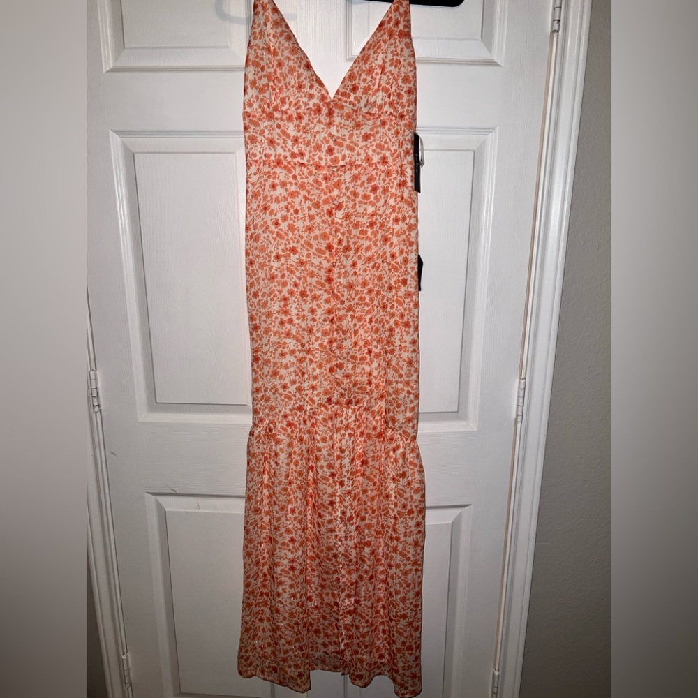 Lulus Floral Sleeveless Maxi Dress